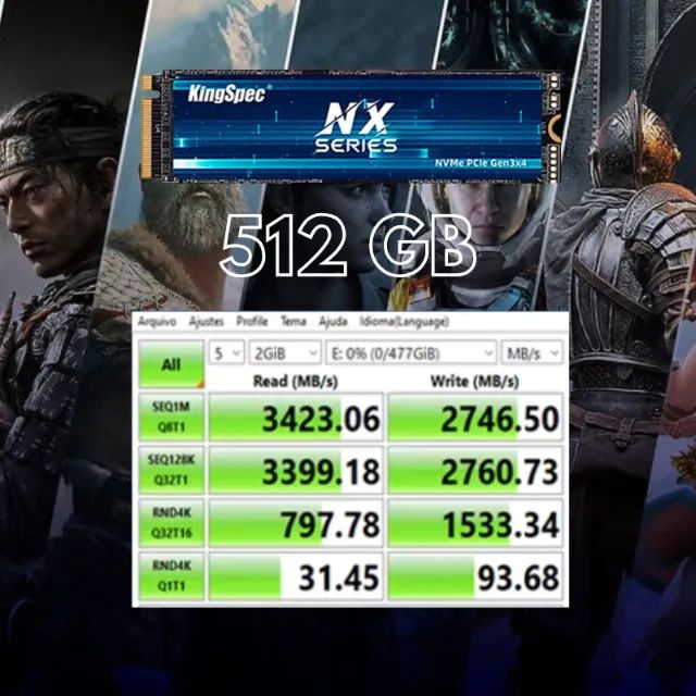 SSD M.2 NVMe 512GB - Foto 2