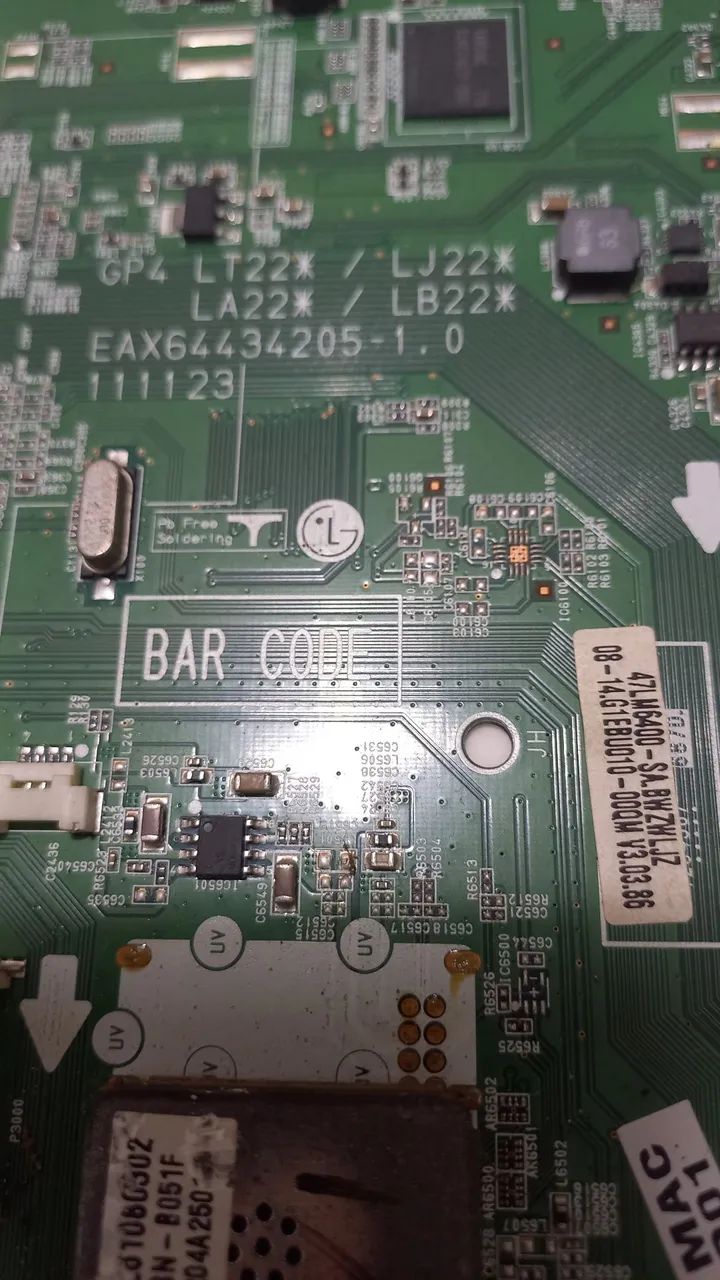Placa Principal para TV LG 47lm6400-sa - Foto 2