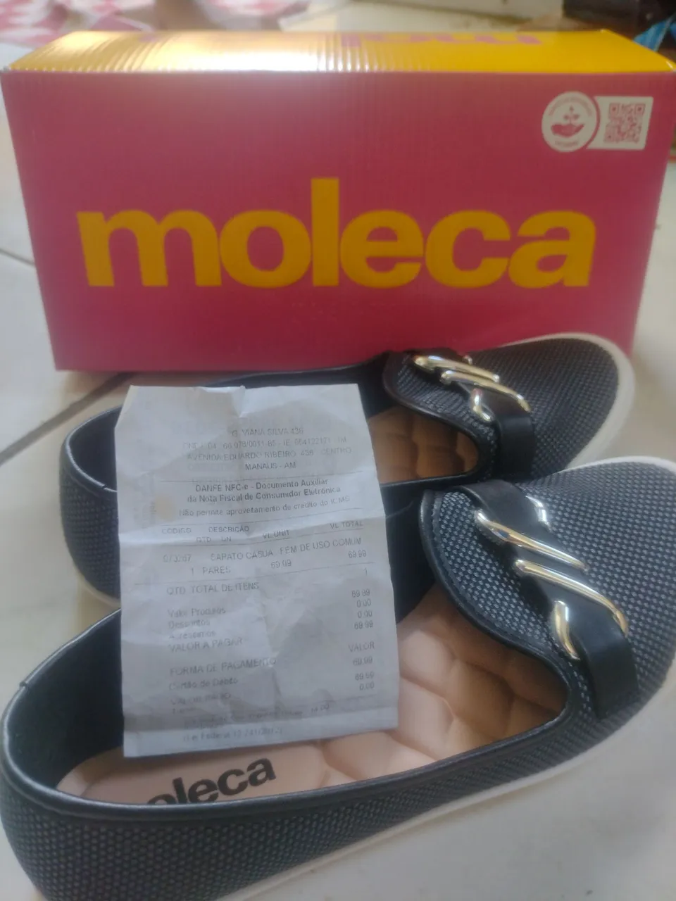 Sapato Moleca Feminino Casual - Novo!
