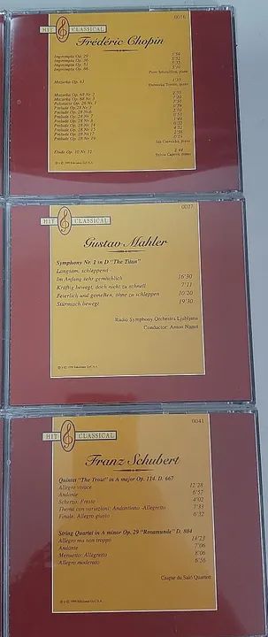 Coleção de 20 CDs de Música Clássica - 20 Compositores - Foto 4