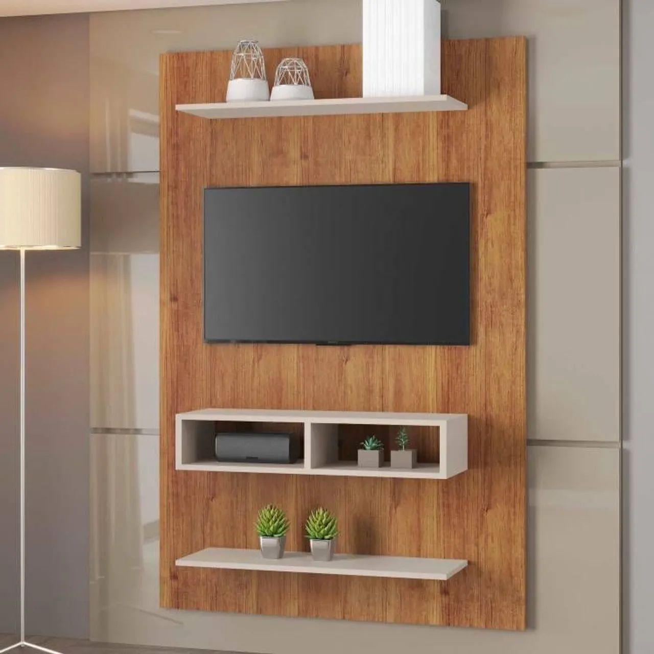 Painel Delta 115 Mel.Off White Viero
