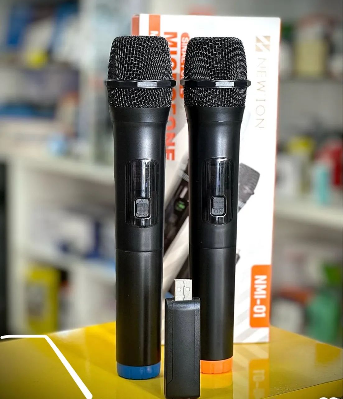 Microfones Sem Fio Profissionais - NEW ION NMI-01