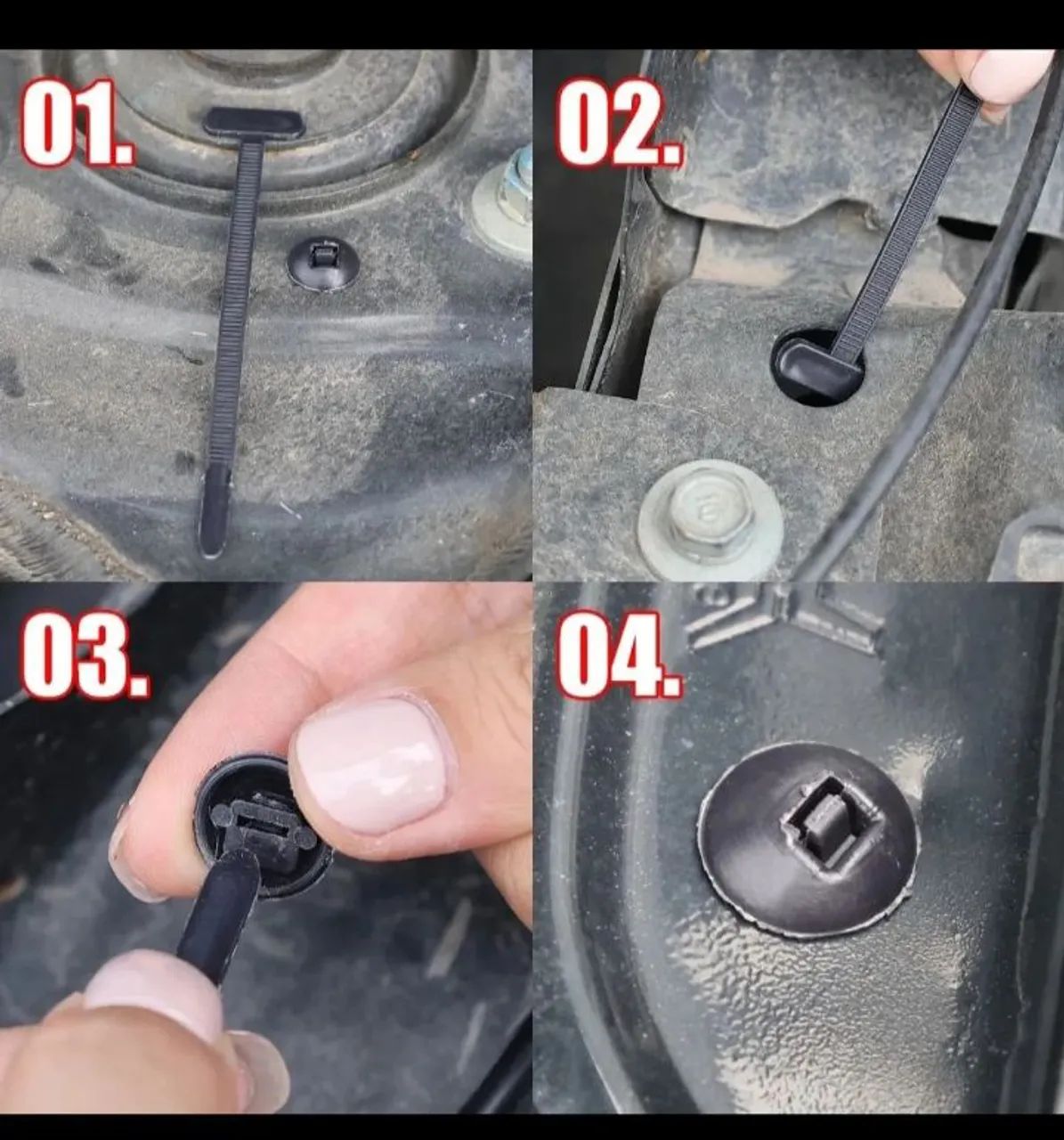 Abraçadeira nylon universal travamento automático (kit 100 unidades) - Foto 4