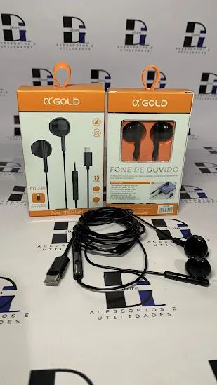 Fone com fio para aparelhos TIPO C iphone 15 iphone 16