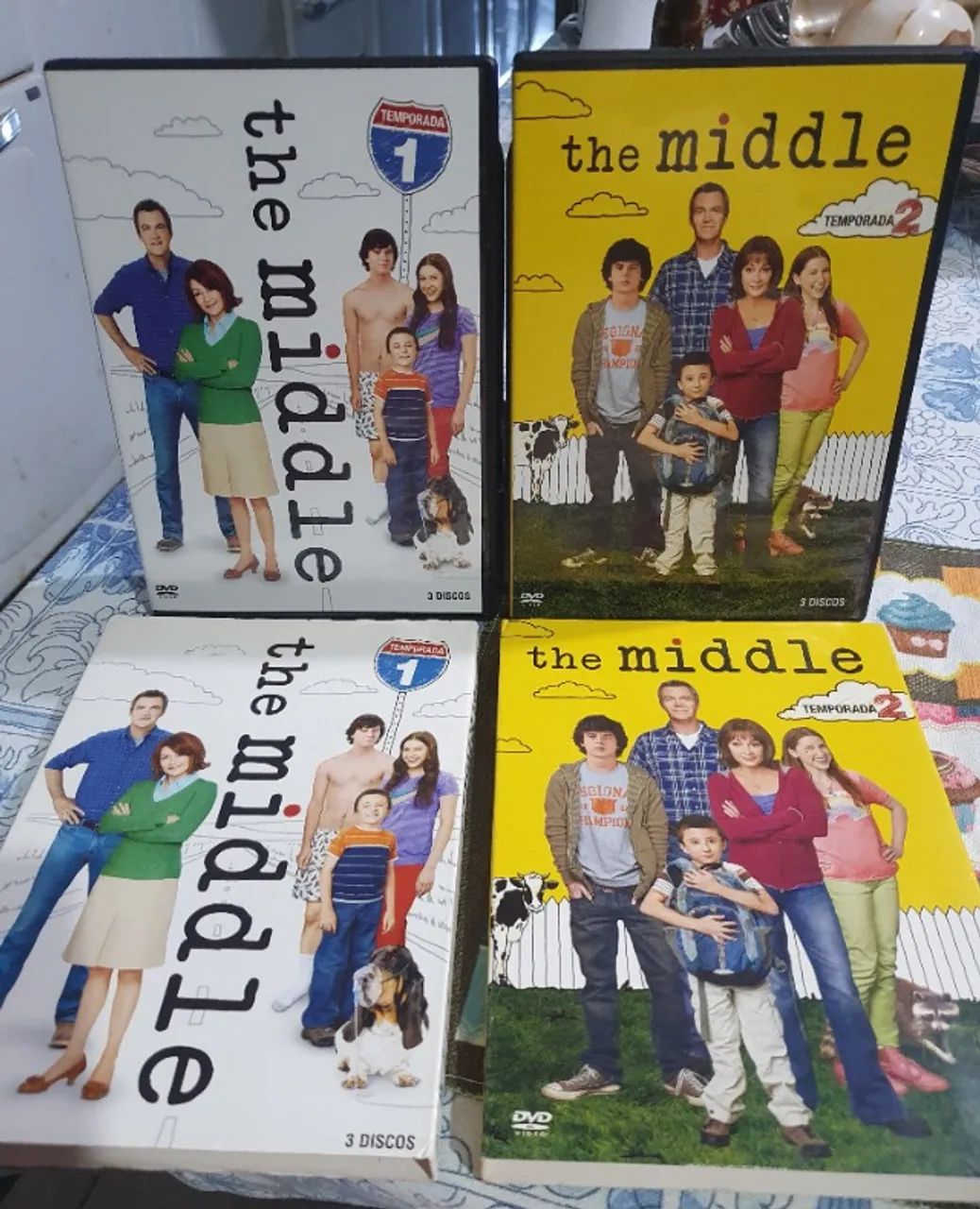 Coleção Box DVD The Middle com 2 temporadas (6 Discos) Original Raridade - Foto 3