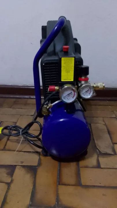 Motocompressor BRC5,6 com reservatório de 8L.  - Foto 4