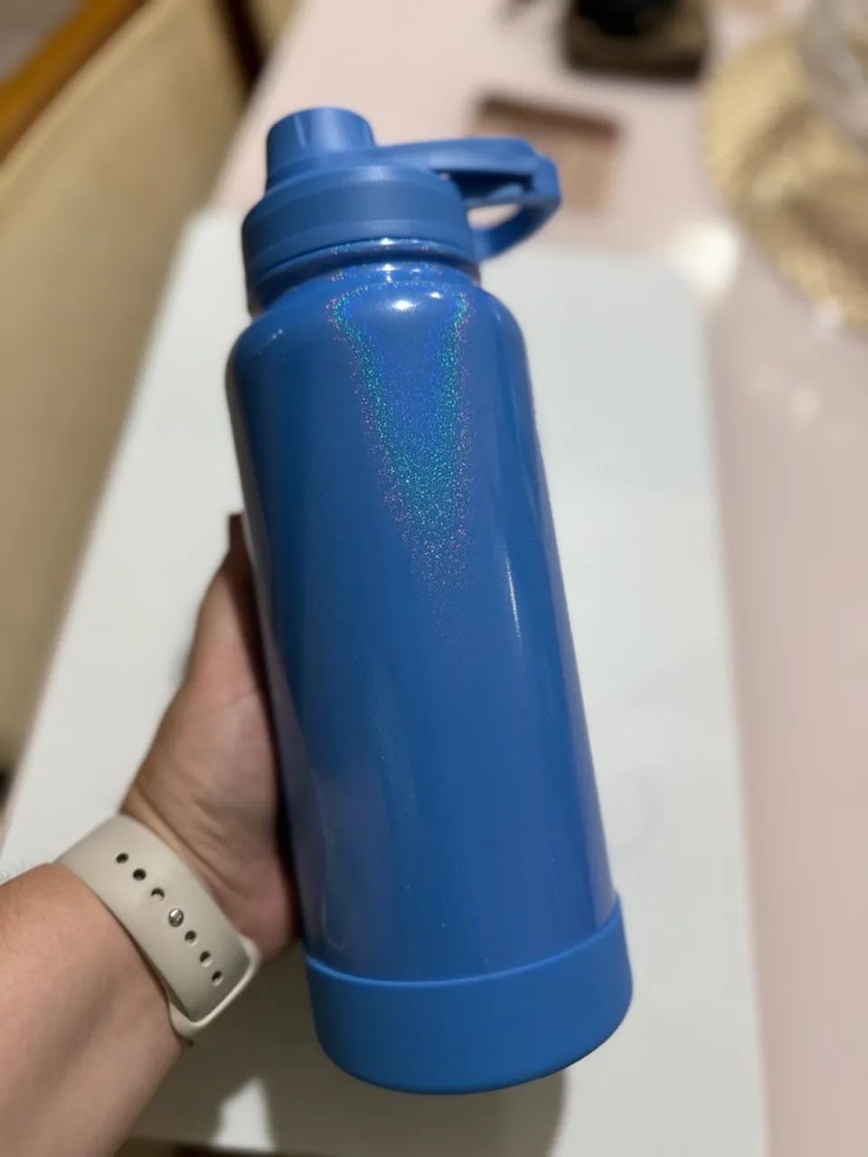Garrafa térmica perolizada 1L - Foto 2