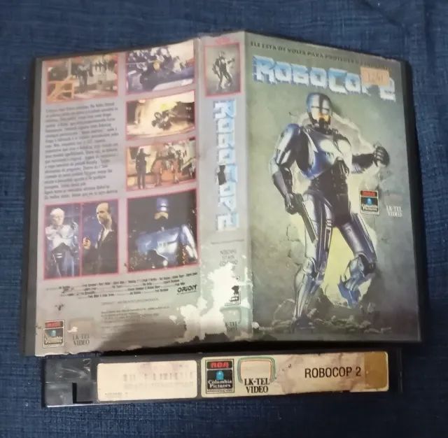 VHS Legendado Robocop 2