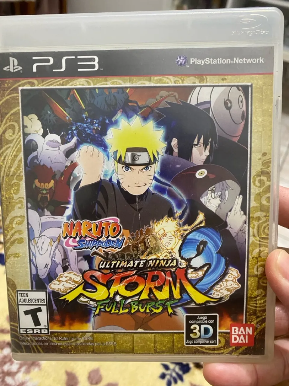 Jogo PS3 Naruto Shippuden Ultimate Ninja Storm 3 Full Burst