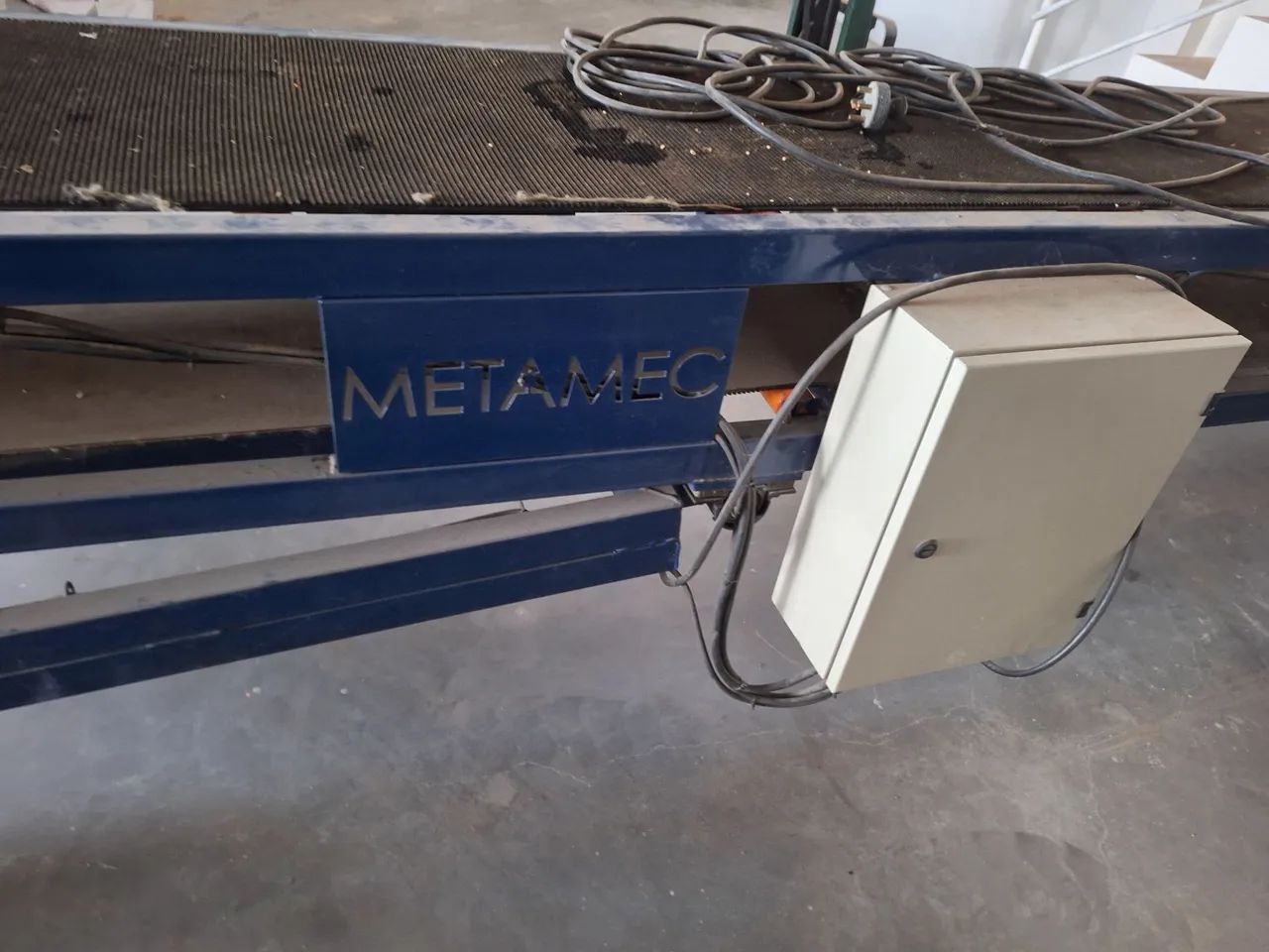 Esteira transportadora industrial