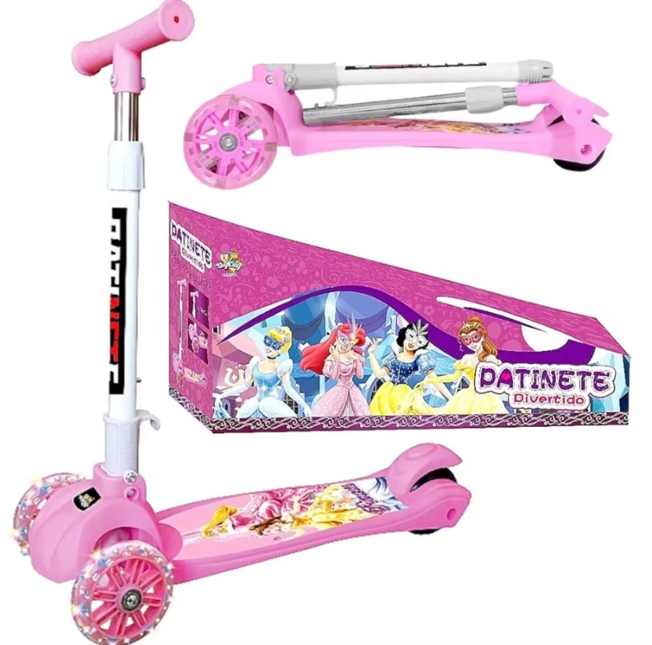 Patinete Infantil Princesas