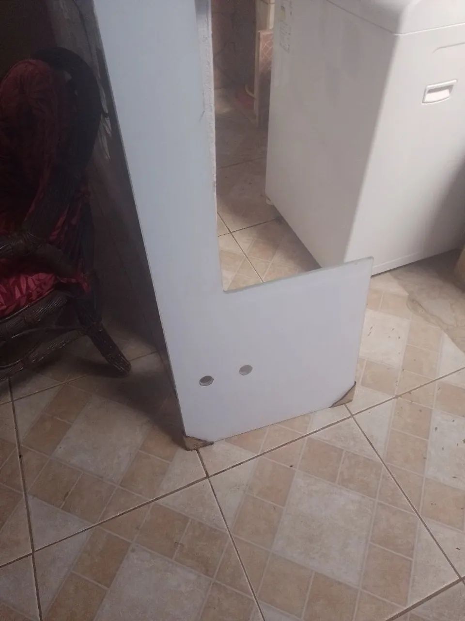 Pia de vidro temperado 10 mm branco laka