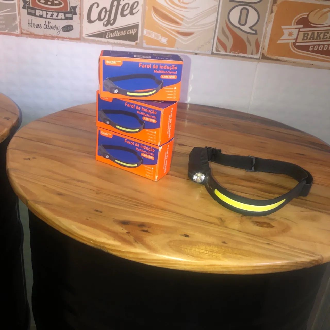 Farol de indução multifuncional para ciclismo