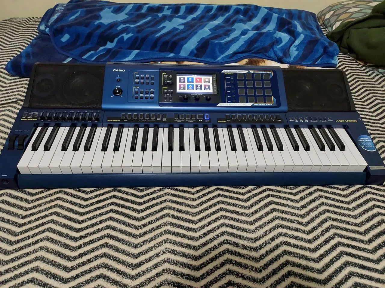 Teclado Casio MZ-X500 (aceito proposta) - Foto 2