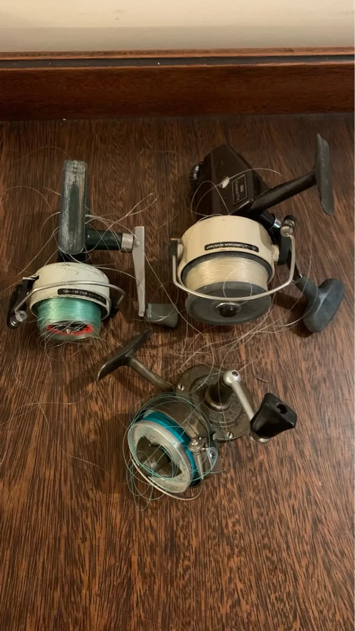 Conjunto de Carretilhas de Pesca