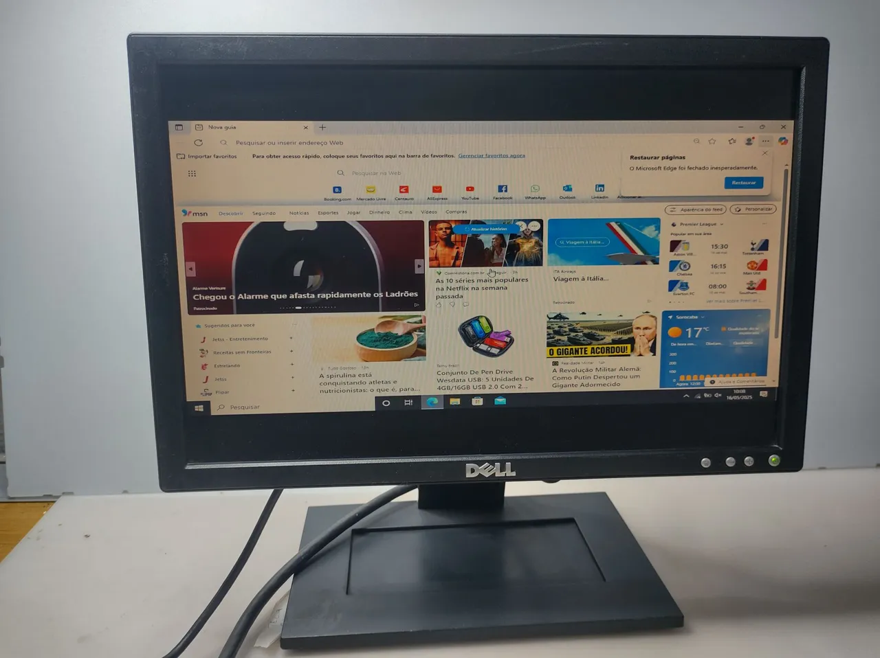 Monitor Dell 17 pol vga