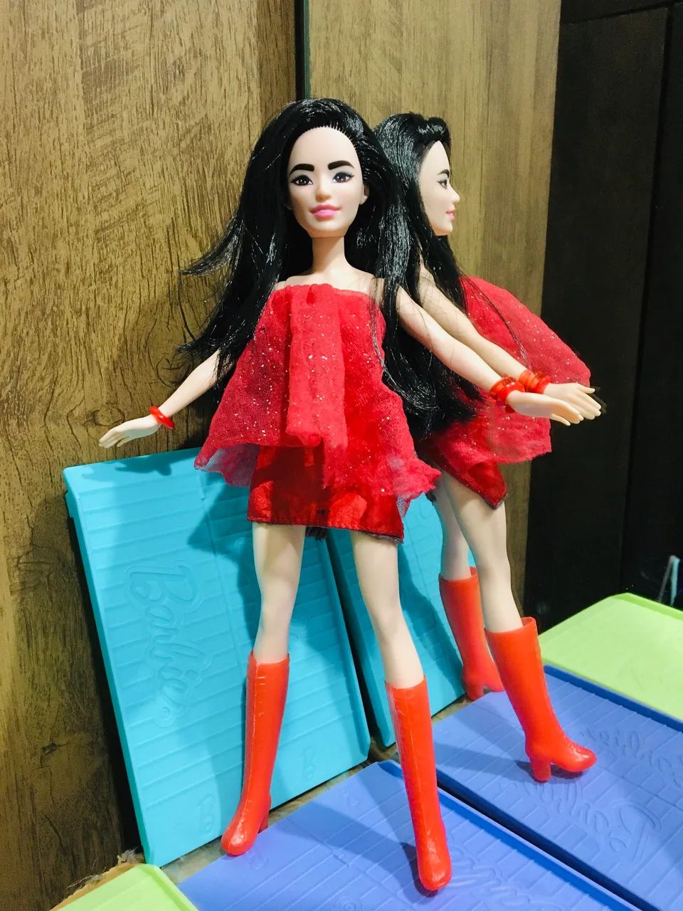Boneca Barbie Mattel em corpo Disney petit (baixinha) - Foto 2
