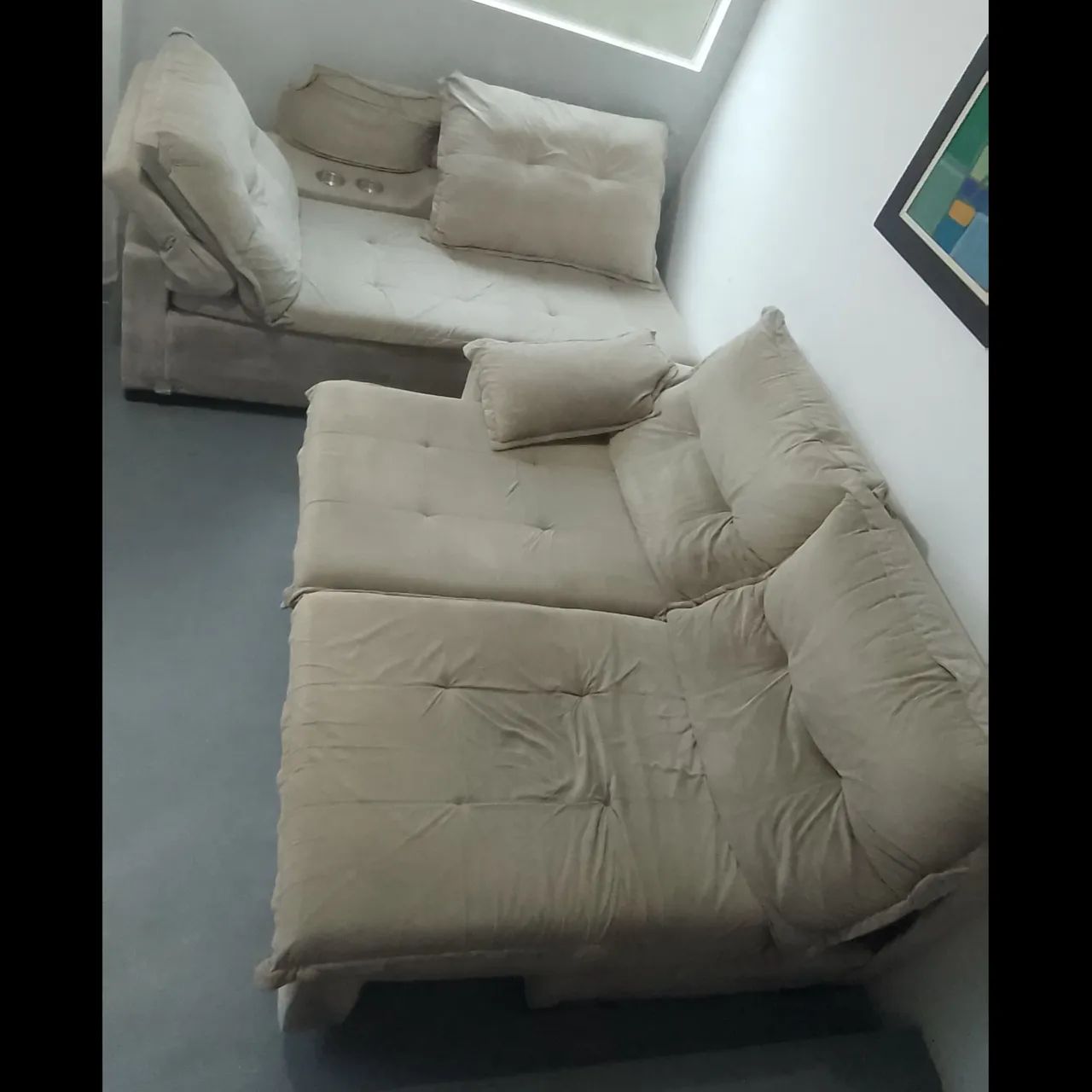 Sofá retrátil 3 lugares65579523492993123