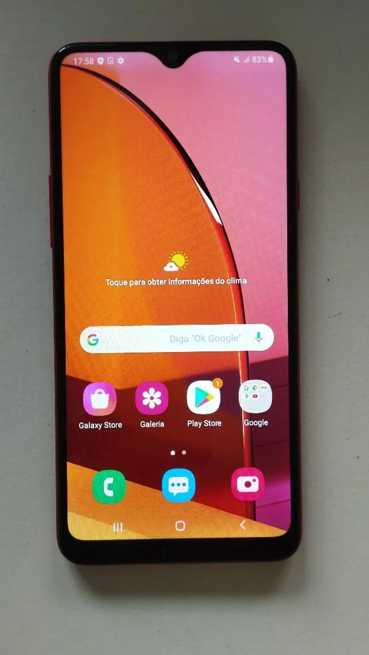 Celular Samsung Galaxy A20s Dual Sim Vermelho 32Gb 3 Gb Ram 