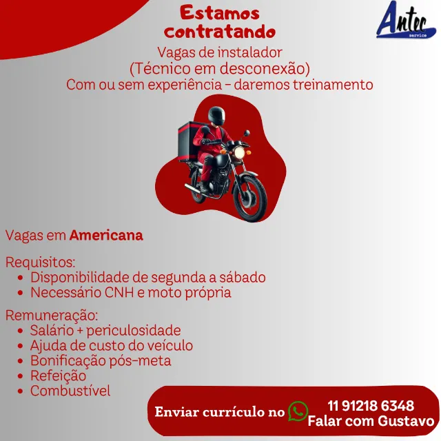 Técnico em desconexão
