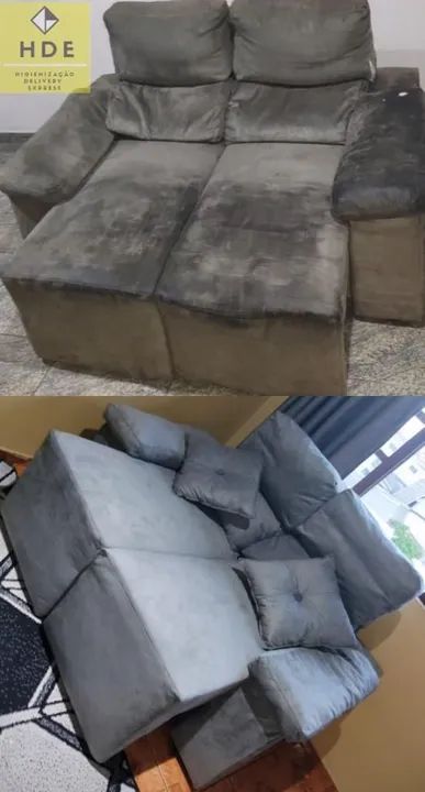 Higienização, impermeabilização e reforma de estofados a domicílio - Foto 2