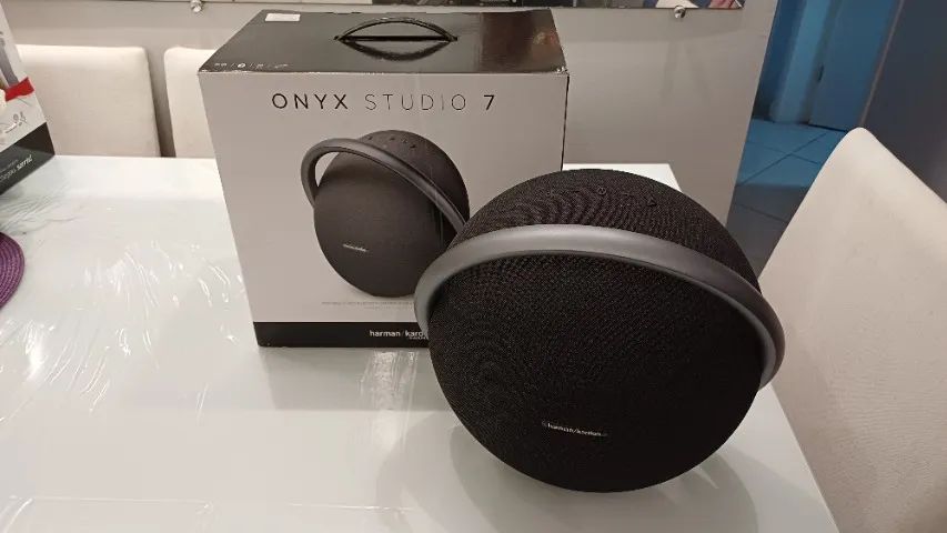 Harman Kardon ONYX STUDIO 7ブラック 中古品動作確認済 Alto-falante portátil Bluetooth Harman Kardon Onyx Studio 7