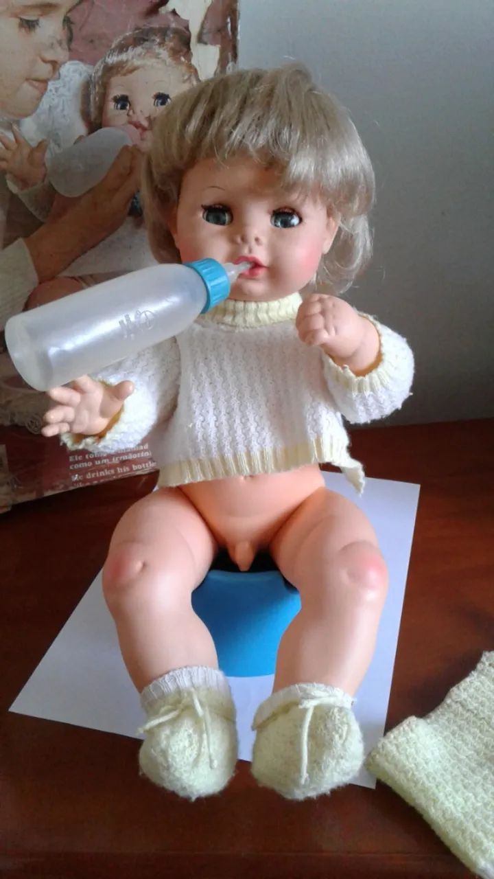Boneco Antigo Manequinho Estrela anos 70 leia - Foto 6