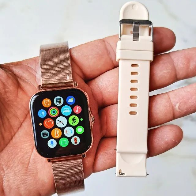 Smartwatch BW Plus Com 2 Pulseiras - Foto 5