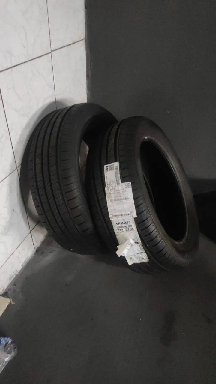 2 Pneus SpeedMax Aro 18 225 55 Novos com nota Renegade Compass Tiggo 5x Eclipse - Foto 2