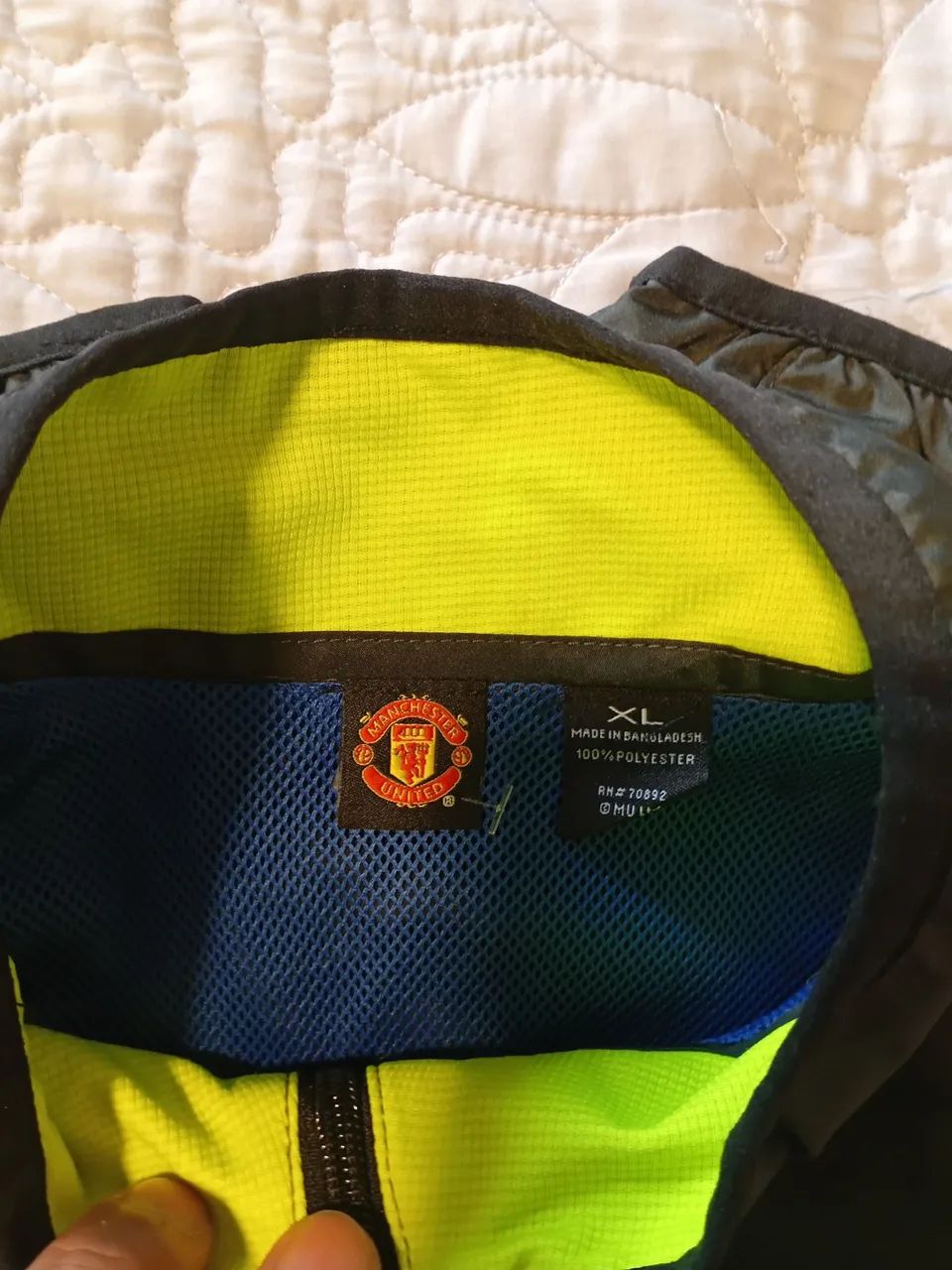 Jaqueta Manchester United Impermeável Original - Foto 2