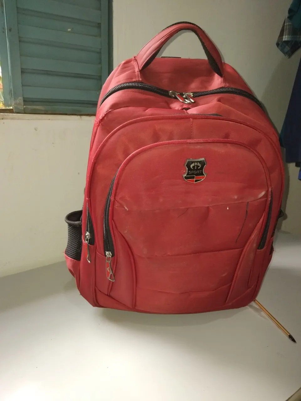 Mochila Vermelha Sport