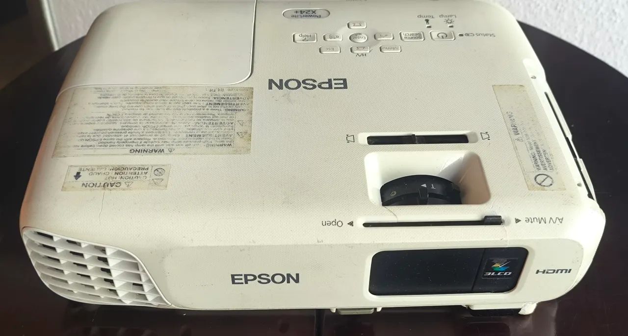 Projetor Epson X24 Power Lite+ - Foto 2