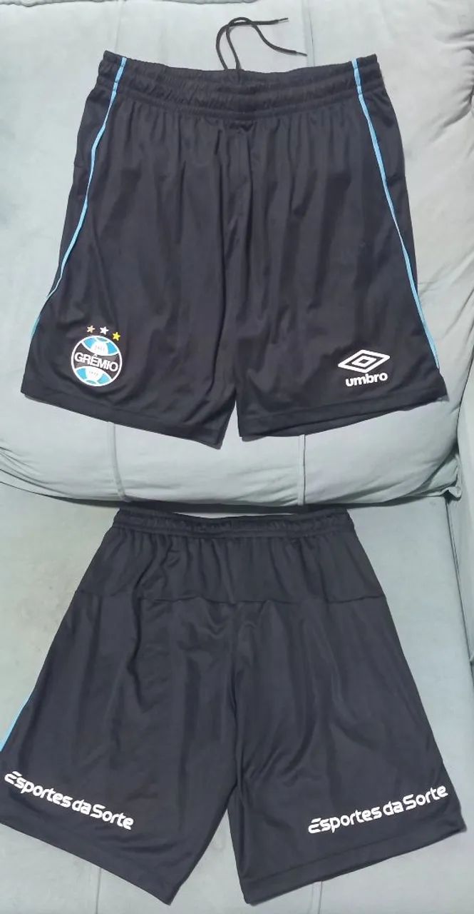 Shorts Grêmio - Uniforme 2024 - Umbro - Tamanho M - Foto 2