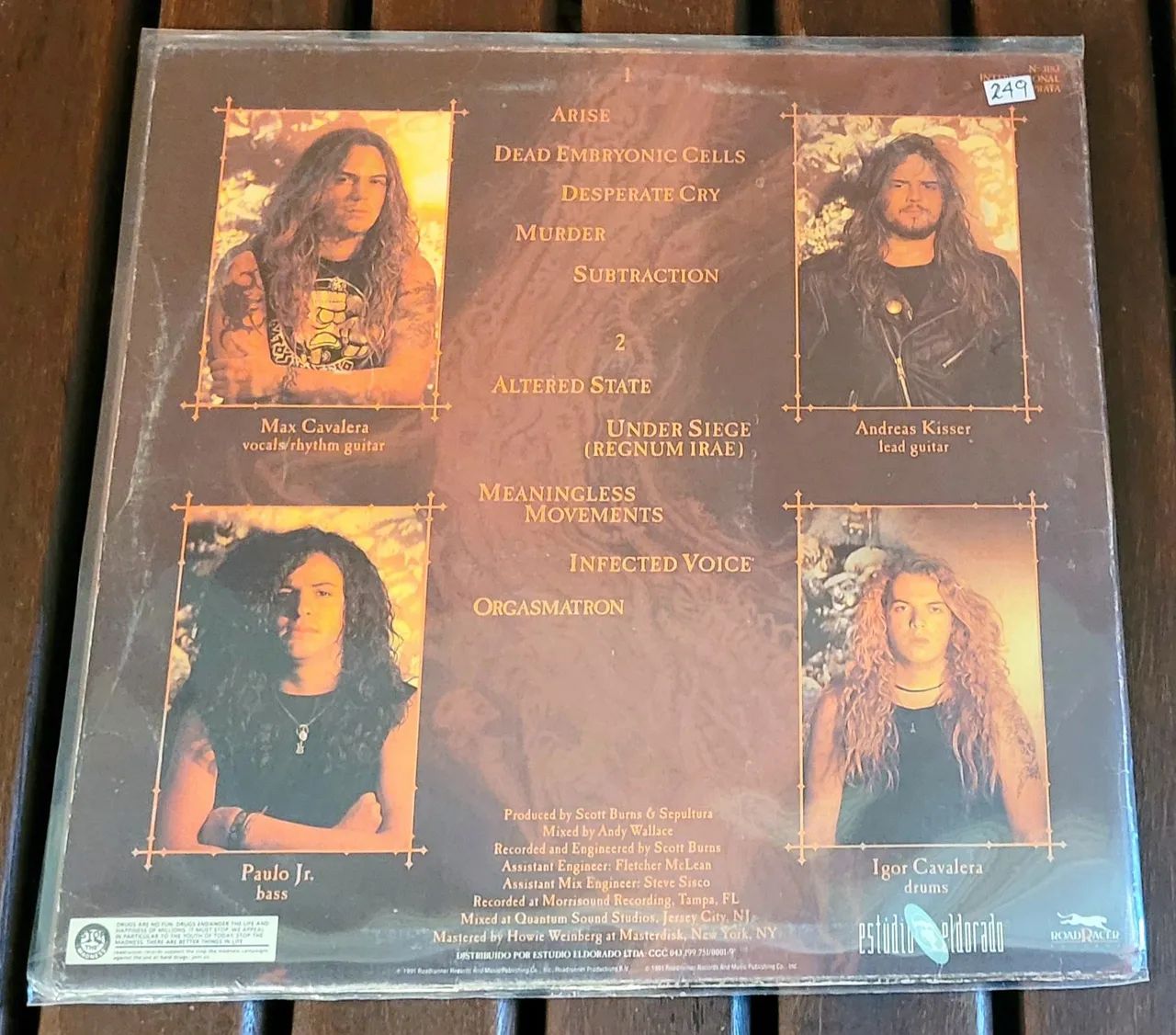 LP SEPULTURA - Arise - Foto 2