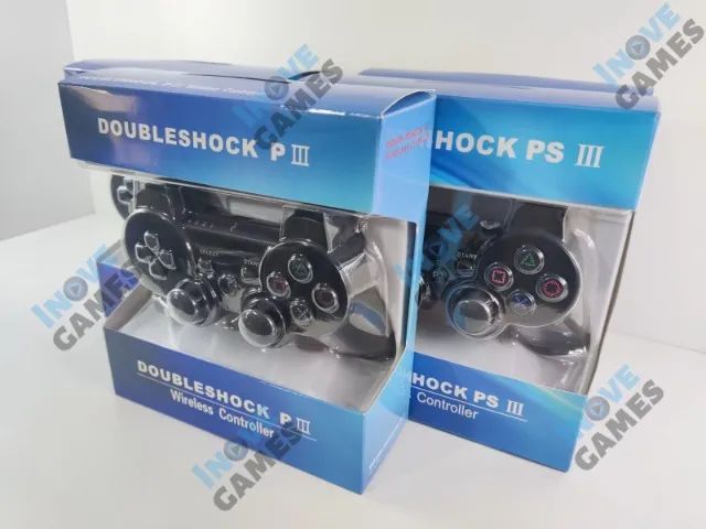 Controle PS3 - Playstation 3 sem Fio Novo e Lacrado | Aceito Cartão!!! - Foto 3
