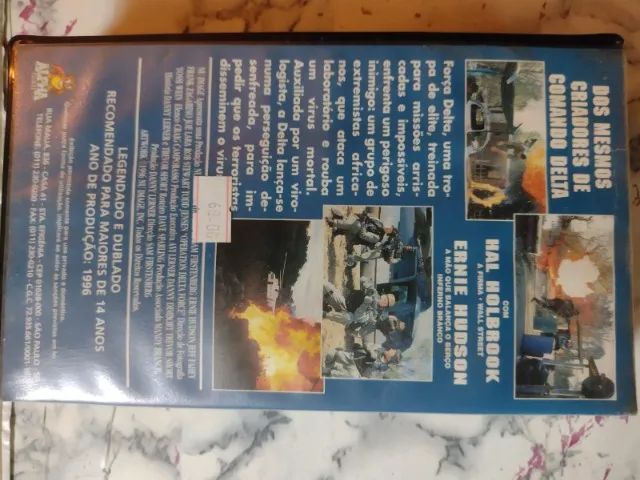 VHS FORCE DELTA ATOR FRANK ZAGARINO - Foto 2