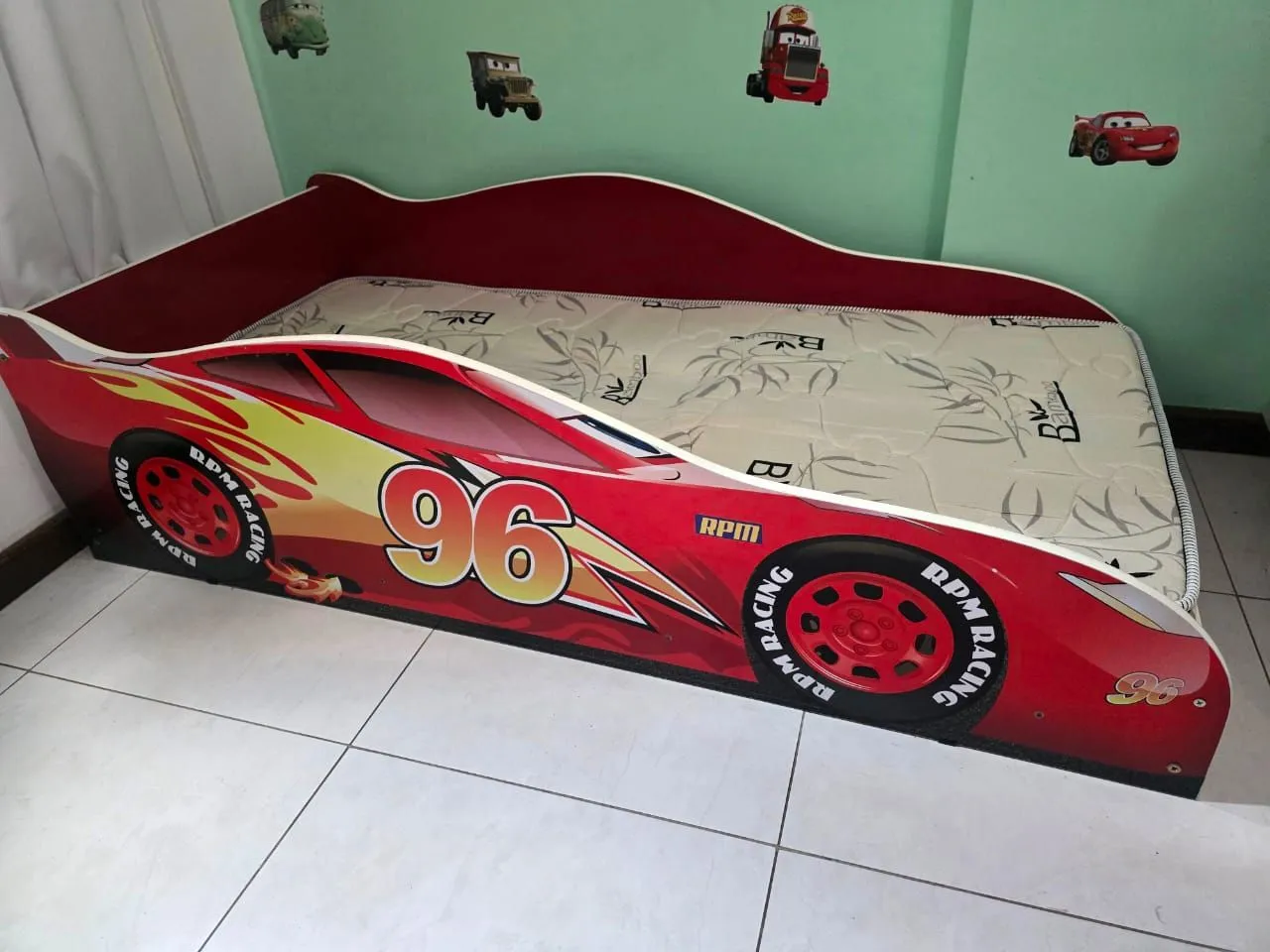 Cama Infantil Carro McQueen