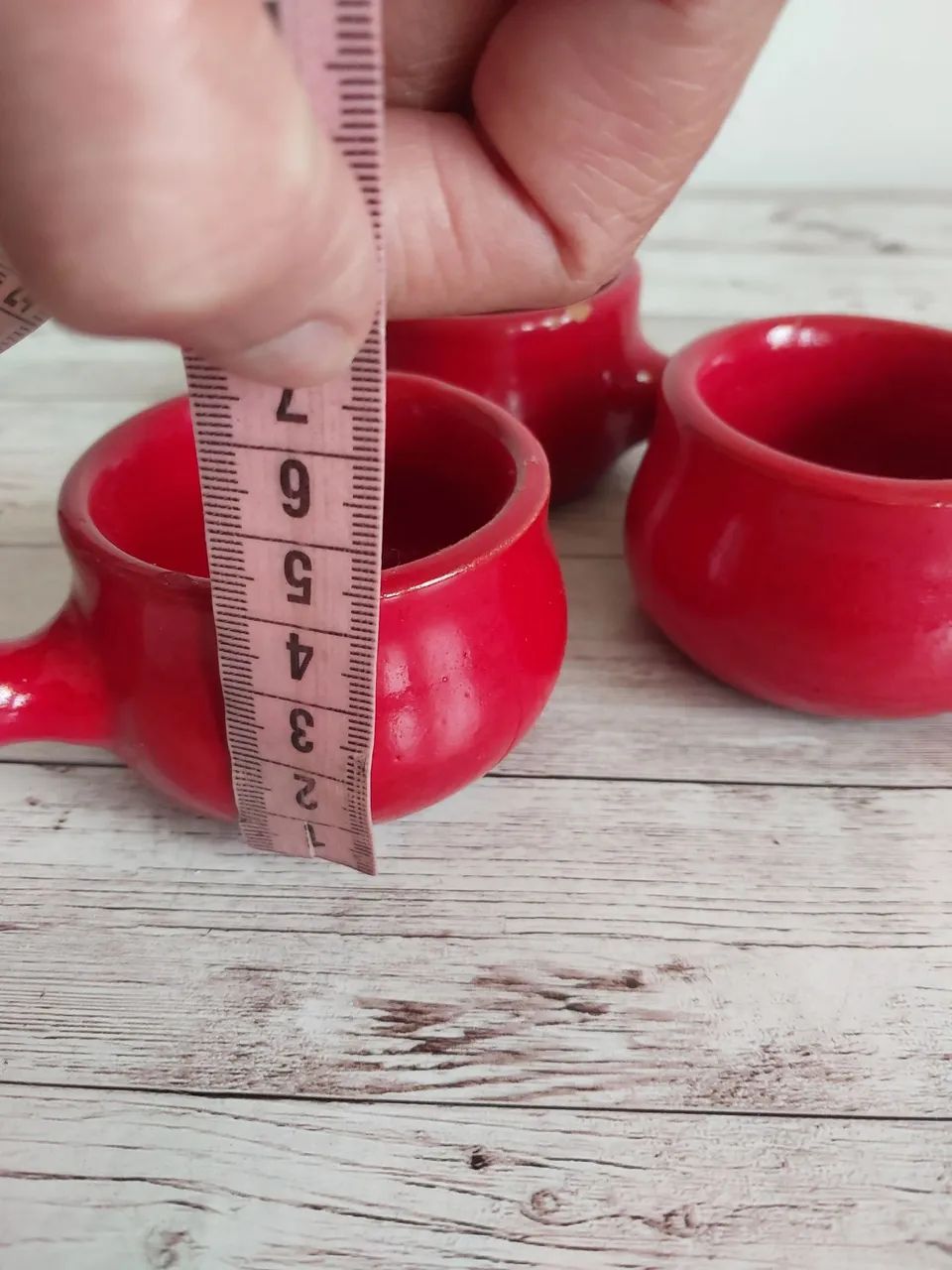 Mini Molheiras de Cerâmica (120g) - Usadas em Ótimo Estado! - Foto 5