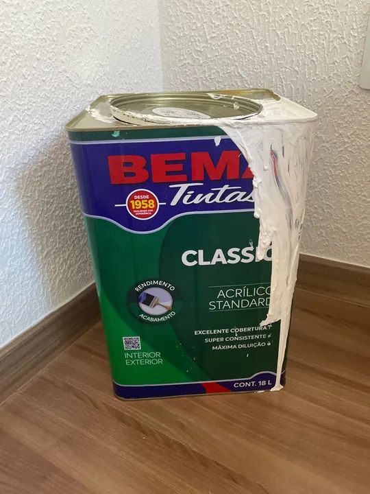 Tinta de boa qualidade usada menos da metade. - Foto 3