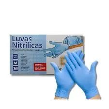Luvas nitrilica P/M