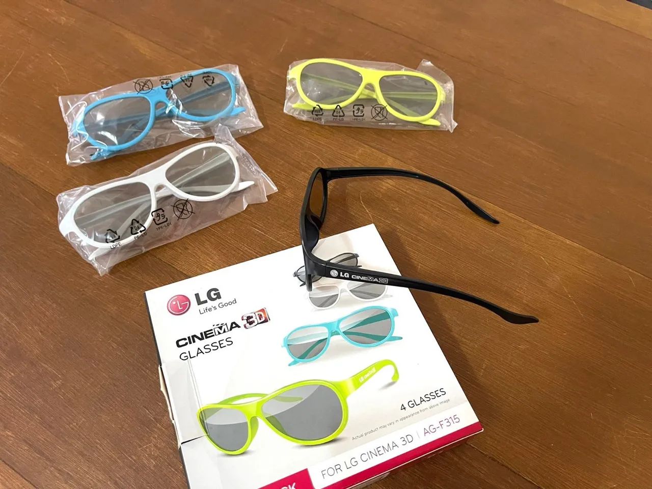 Óculos 3D LG NOVOS - Foto 3