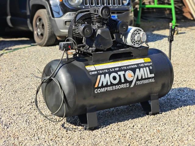 Compressor de ar 15 pcm Motomil 