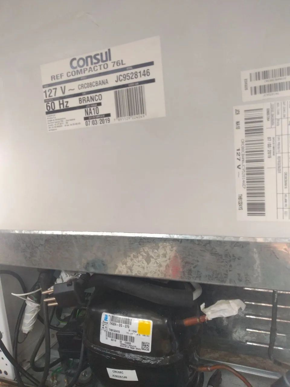 Frigobar Consul Semi novo 80L - Foto 6