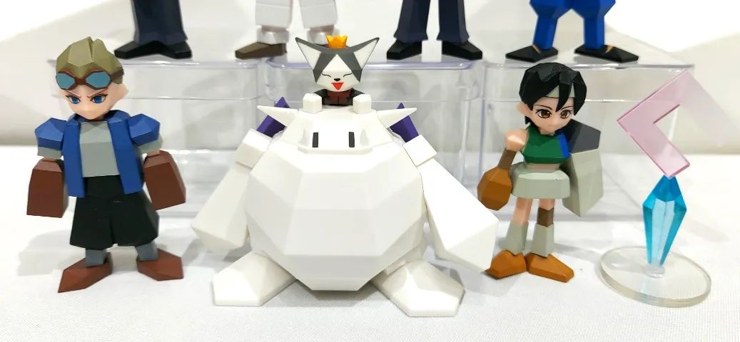 Mini Polygon Figures Set 2 - Final Fantasy Vii Remake  - Foto 2