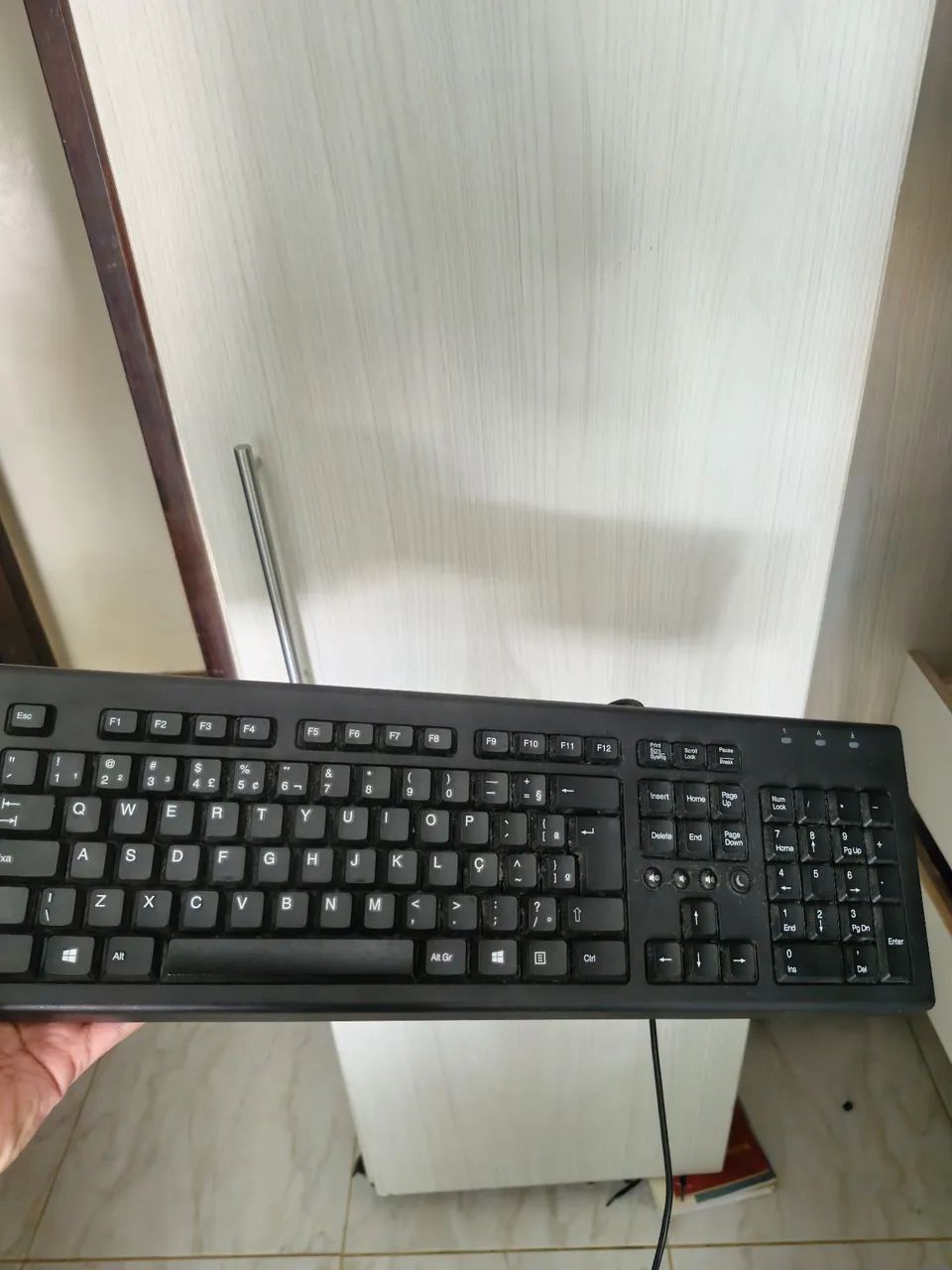 Teclado Preto USB HP  6l29aa 