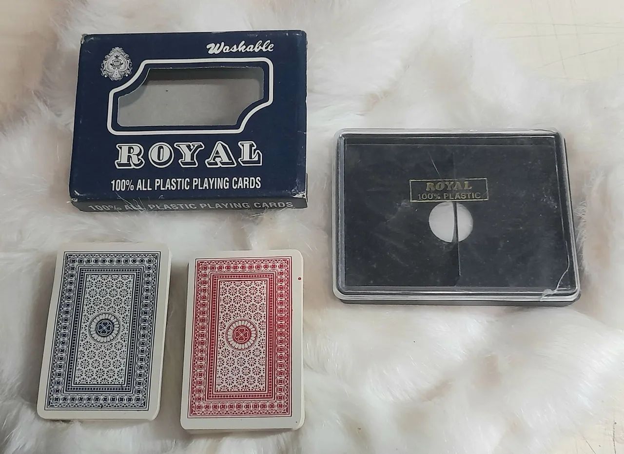 Baralho de cartas Royal 100% plástico  - Foto 5