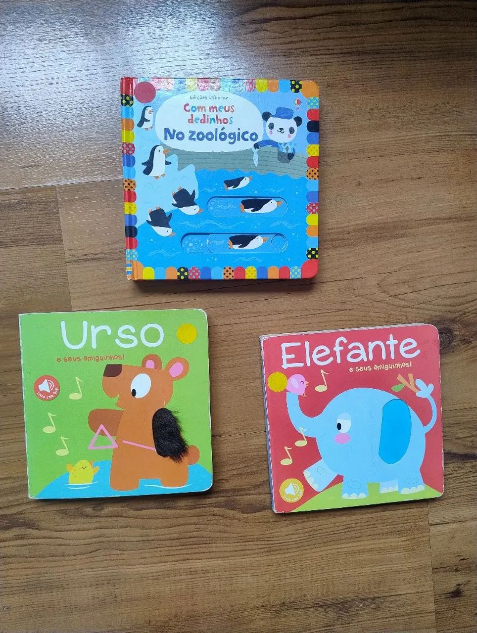 3 livros infantis capa dura