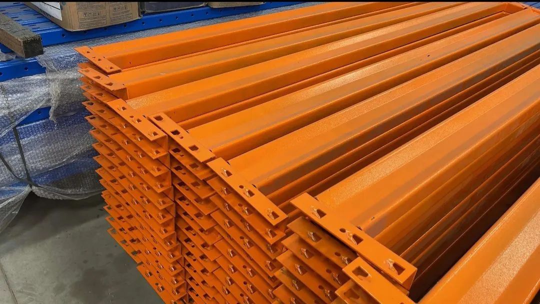 Vigas de Aço Laranja para Construção