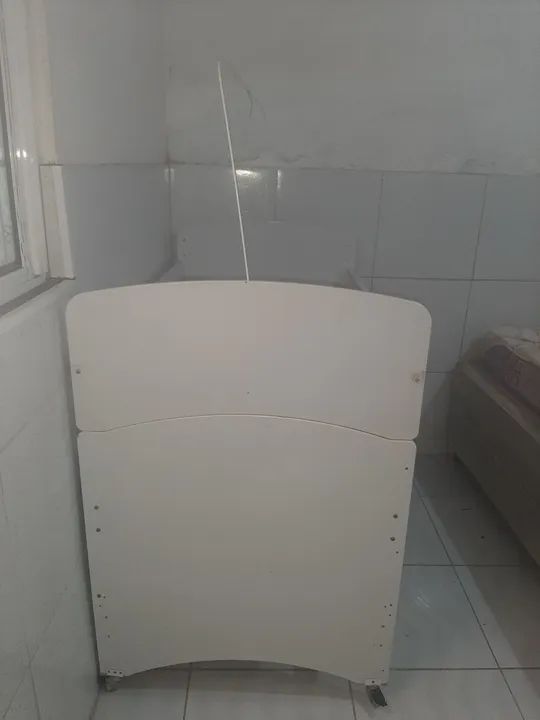 Berço americano 3 em 1 com capa protetora nao passa xixi  - Foto 4