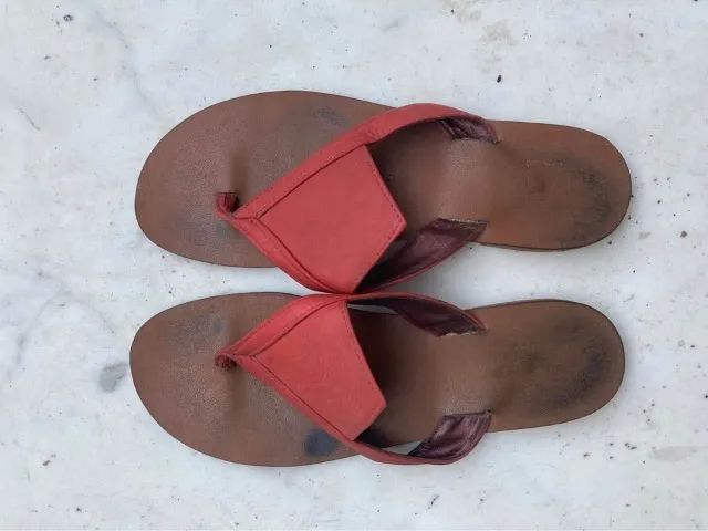 Conjunto de Sandálias de Couro - Foto 4